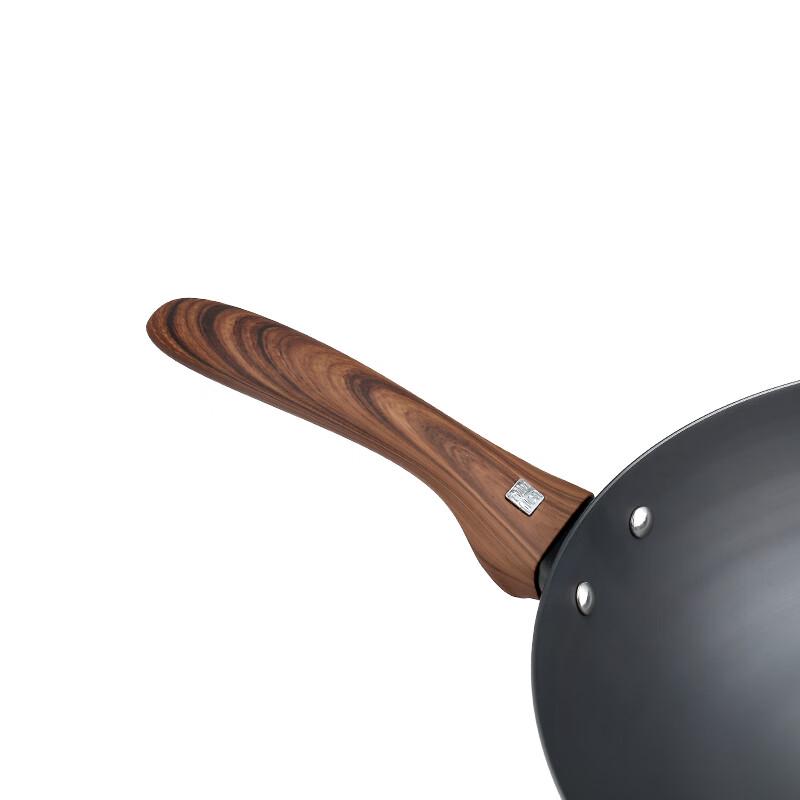 Alluflon Volcano Series 34cm Refined Iron Rust-Proof Wok