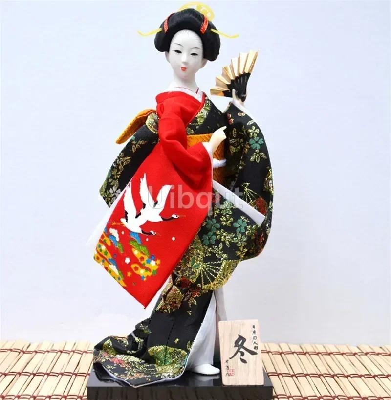 Gejša japonské kimono panenka loutka mořské plody sushi obchod restaurace vyzdobit nástroj roztomilá hračka ozdoba ozdoby dárky řemesla 1-28