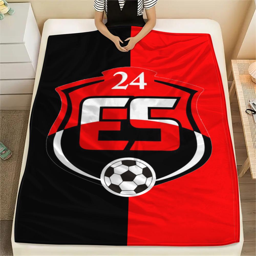 1Pc 24 Erzincanspor Print Flannel Blanket High Quality Warm Comfortable Cover for All Seasons Perfect for Gifts Home Decor