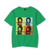 Bud Spencer Camiseta Pop Art T-skjorte for menn/kvinner Herre T-skjorte kortermet trykk Uformell Breaking Bad Print T-skjorte for menn