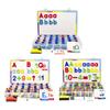 1 Set magnetisches englisches Buchstabenspielzeug, bunte Großbuchstaben und Kleinbuchstaben, Lernen von Zahlen für Vorschüler, Kleinkinder, Jungen und Mädchen, pädagogisches Alphabet-Spielzeug