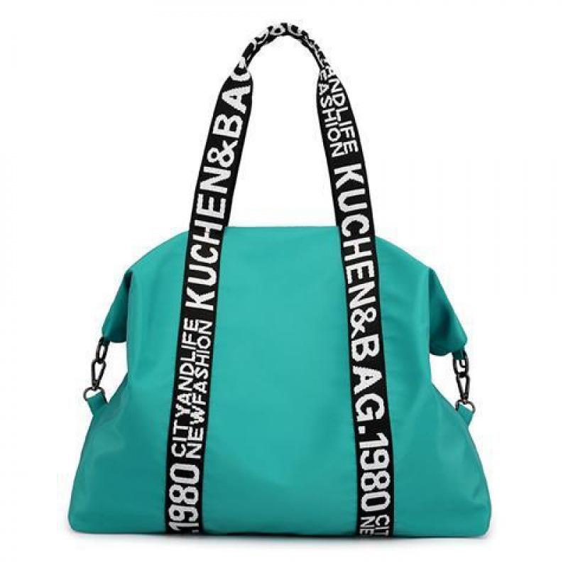 Moda inverno nova bolsa feminina leve ombro nylon grande capacidade mensageiro portátil viagem bolsa