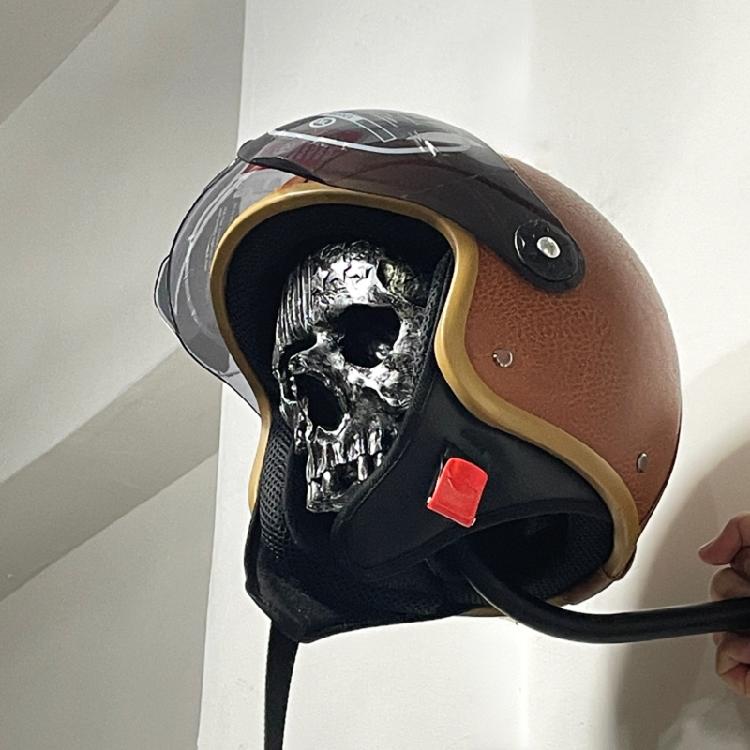 Víceúčelové stojany na lebky Věšák na motocyklovou helmu Nástěnný držák na bundu H