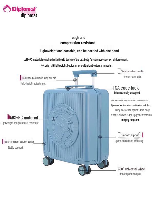 Diplomat BB Series Hardside Suitcase