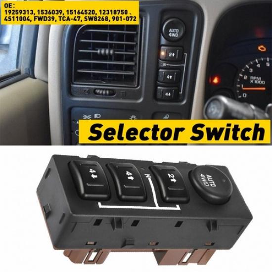 4WD Four Wheel Drive Switch For 2003-2007 Chevy Tahoe Silverado 1500 2500 3500 A