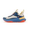 Women's Natural Knit With Medium Blue Motion Access Low Lace Up Sneaker A29PP-ELR