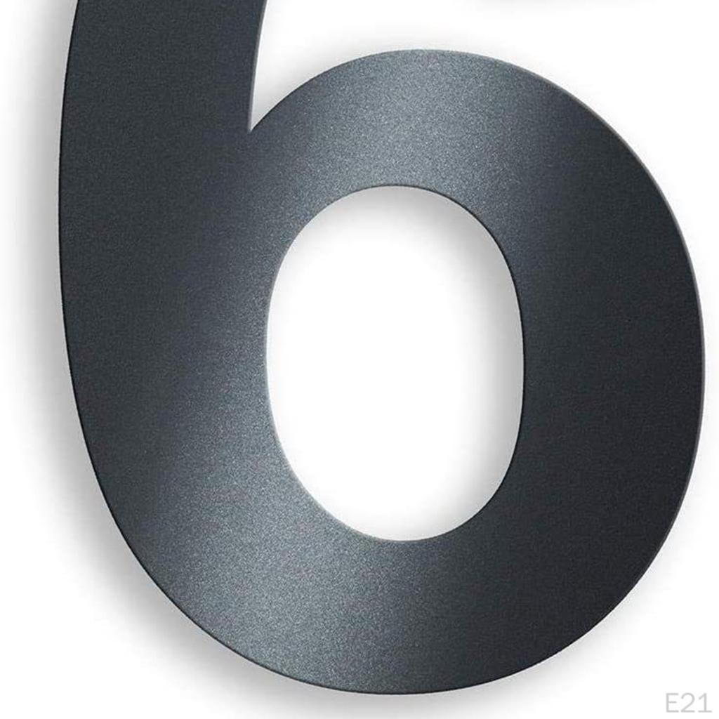 Number Stainless Decor with Address Plaque for Gardens Houses