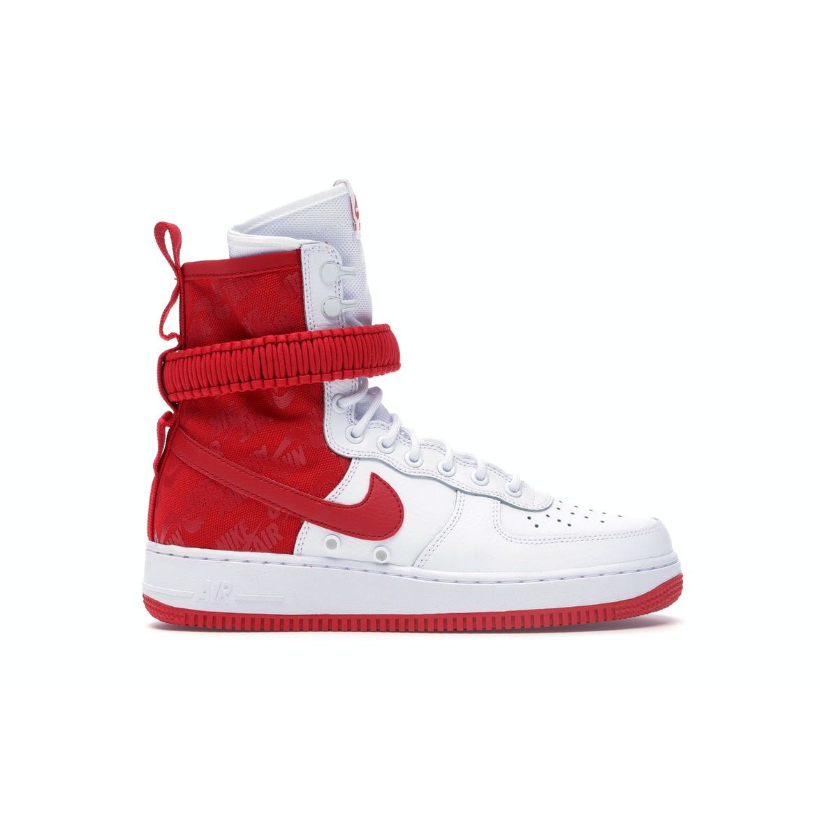 

Nike SF Air Force 1 High University Red Men Sneakers White AR1955-100