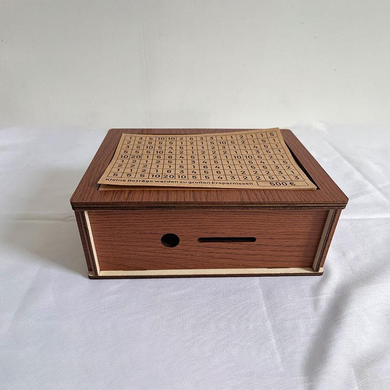 

Креативная копилка деревянная многоразовая самодельная копилка своими руками с целью сбережения депозитная коробка помогает привычке экономить