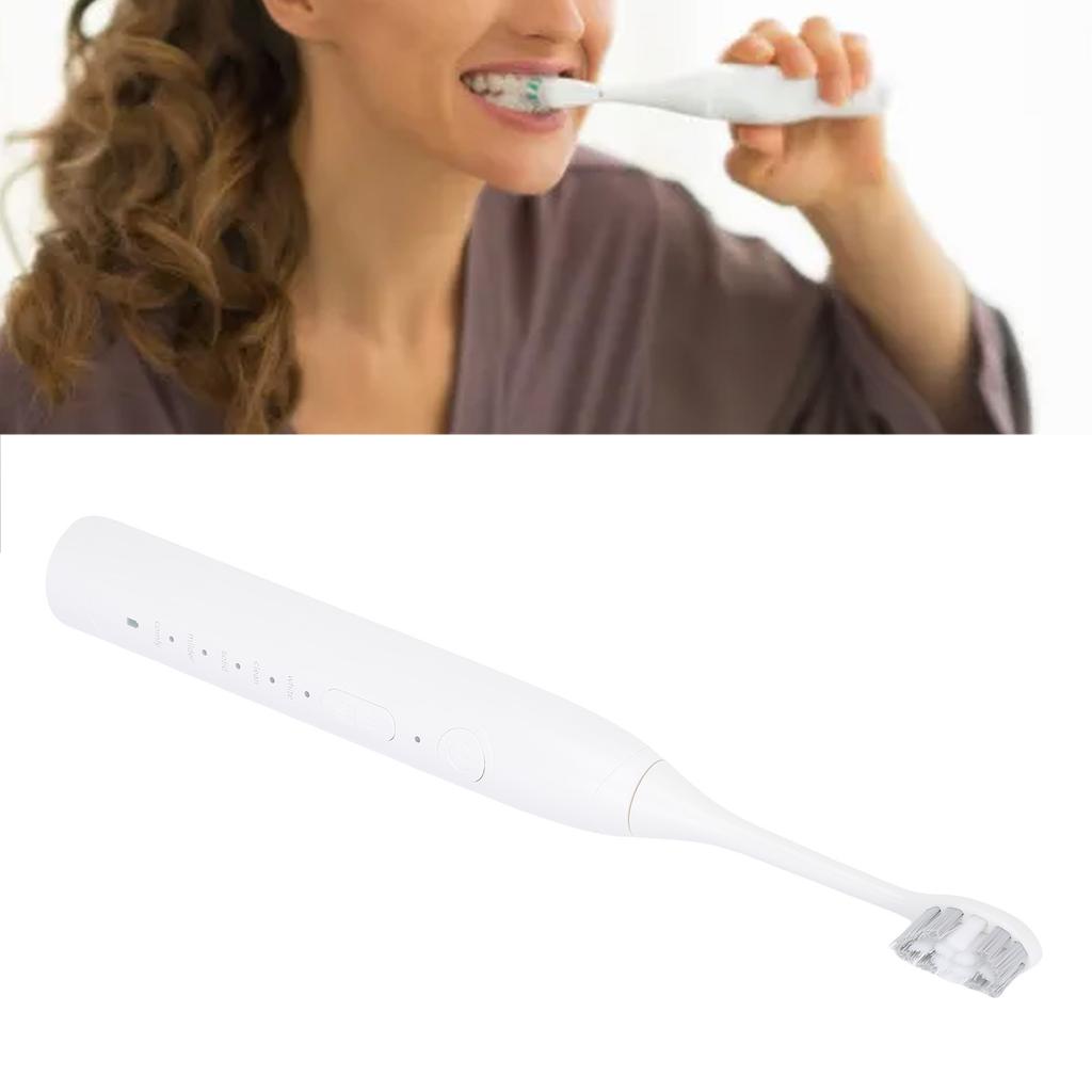 Elektryczna szczoteczka do zębów Ładowalna Wodoodporna na baterie szczoteczka do zębów z wymiennymi główkami