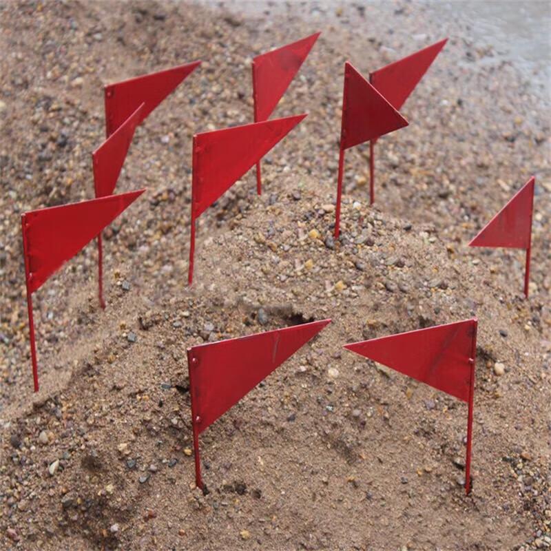 Landmark Triangle Ground Marker Flag