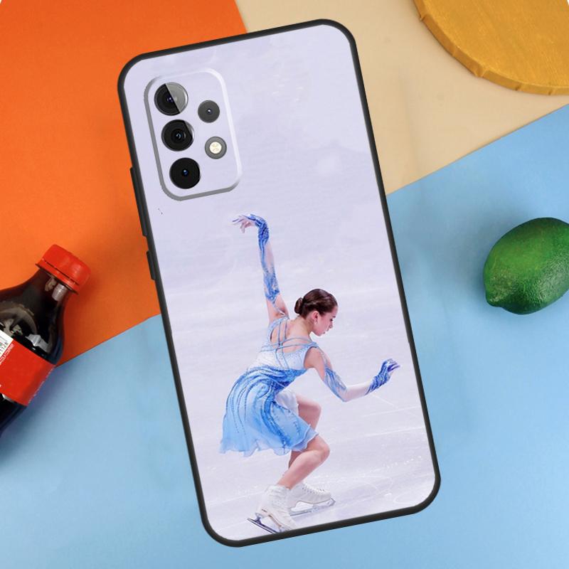 Figure Skating Dance Case For Samsung Galaxy A54 A34 A14 A53 A13 A23 A33 A73 A51 A71 A12 A22 A32 A52 A21S Coque