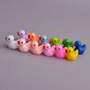 10pcs Luminous Mini Ducks Moss Microlandscape Miniature Duck Figurines Fairy Garden Accessories Home Decor Glow In The Dark