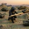 Military Figure Stationery Rack 3D Printed Soldier Pen Pencil Holder Stand for Desk, Wargame Scene Building Kit Display Stand, Creative Holder,