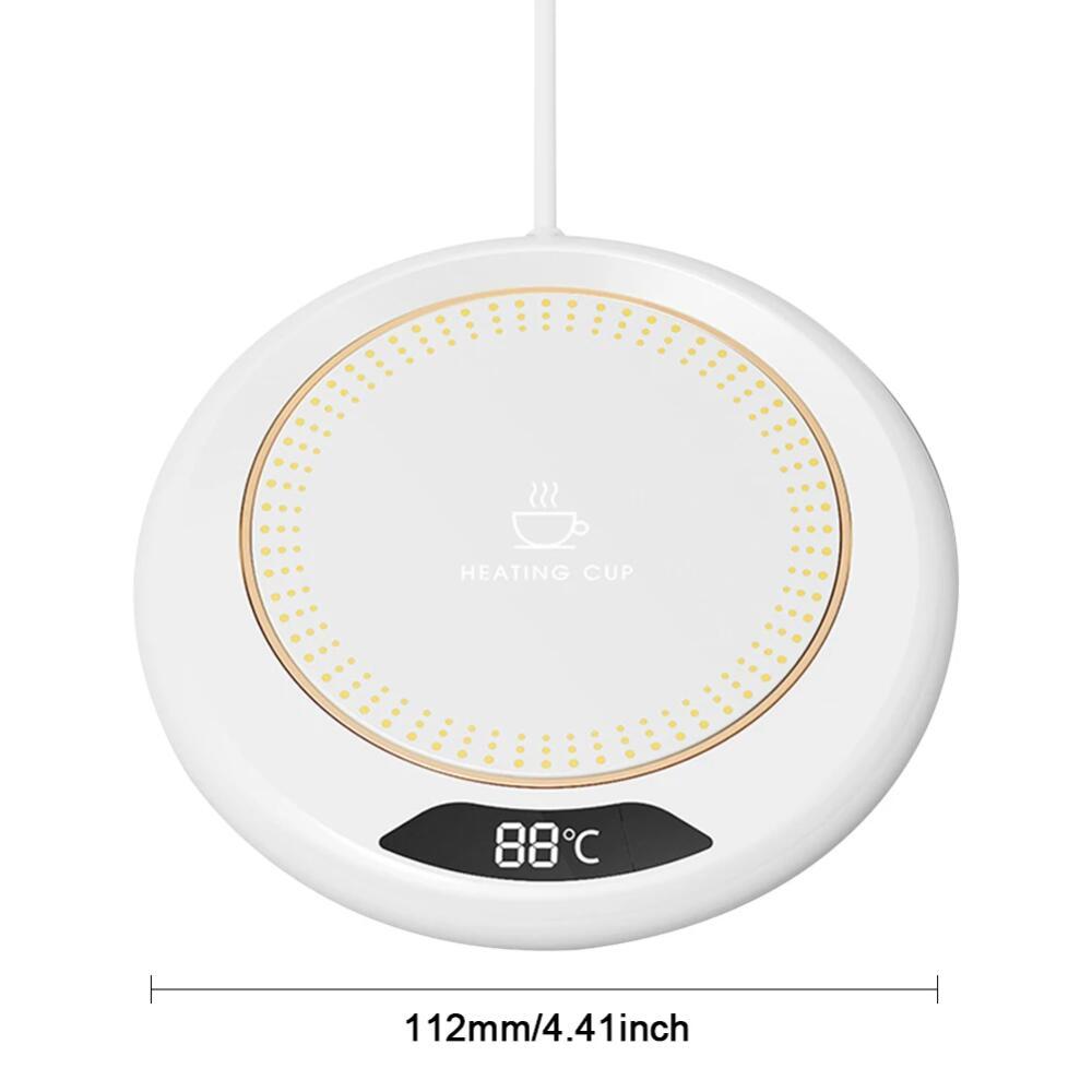 Coffee Mug Warmer Cup Heater 3 Gear Temperatures Setting USB Constant Cup Warmer Heating Coasters Plate Pad for Tea Water Milk
