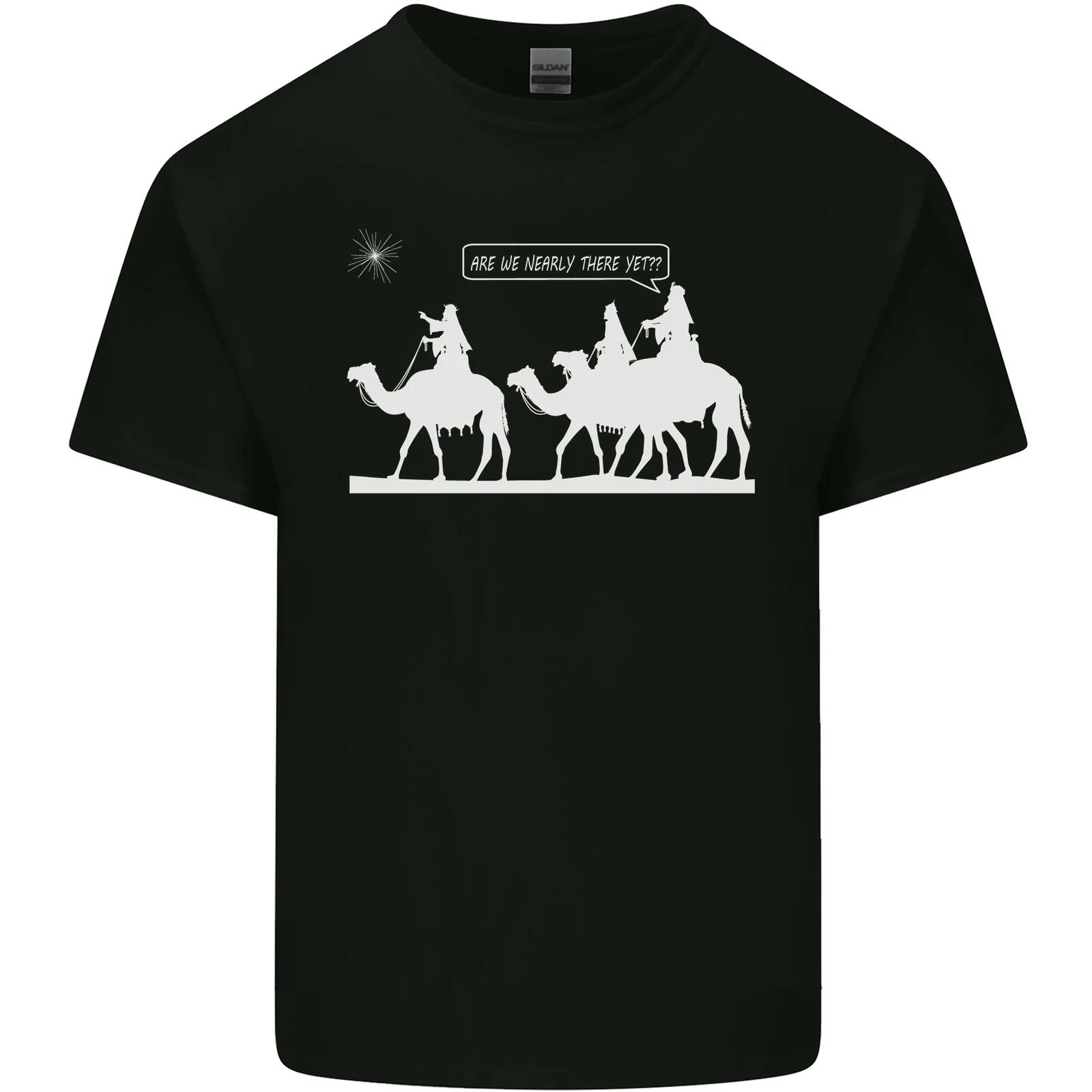 Are We Nearly there Yet? Funny Christmas Kids T-Shirt Childrens 2XL