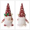 Red Green Glowing Plush Gnome LED Light Glowing Faceless Gnome Dolls Faceless Dwarf Doll  New Year