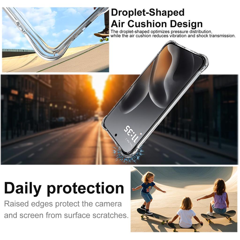 For Moto Edge 70 Fusion 5G Phone Case IMAK Shock-resistant Soft Case