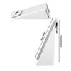 5 Inch K Type Gutter Leveling Wedges White Aluminum Support Tool For Sloped Fascia Roof Drain Alignment 25 Pack