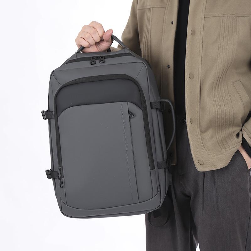 Men's Lightweight Multipurpose USB Backpack for Business Trips & Commutes