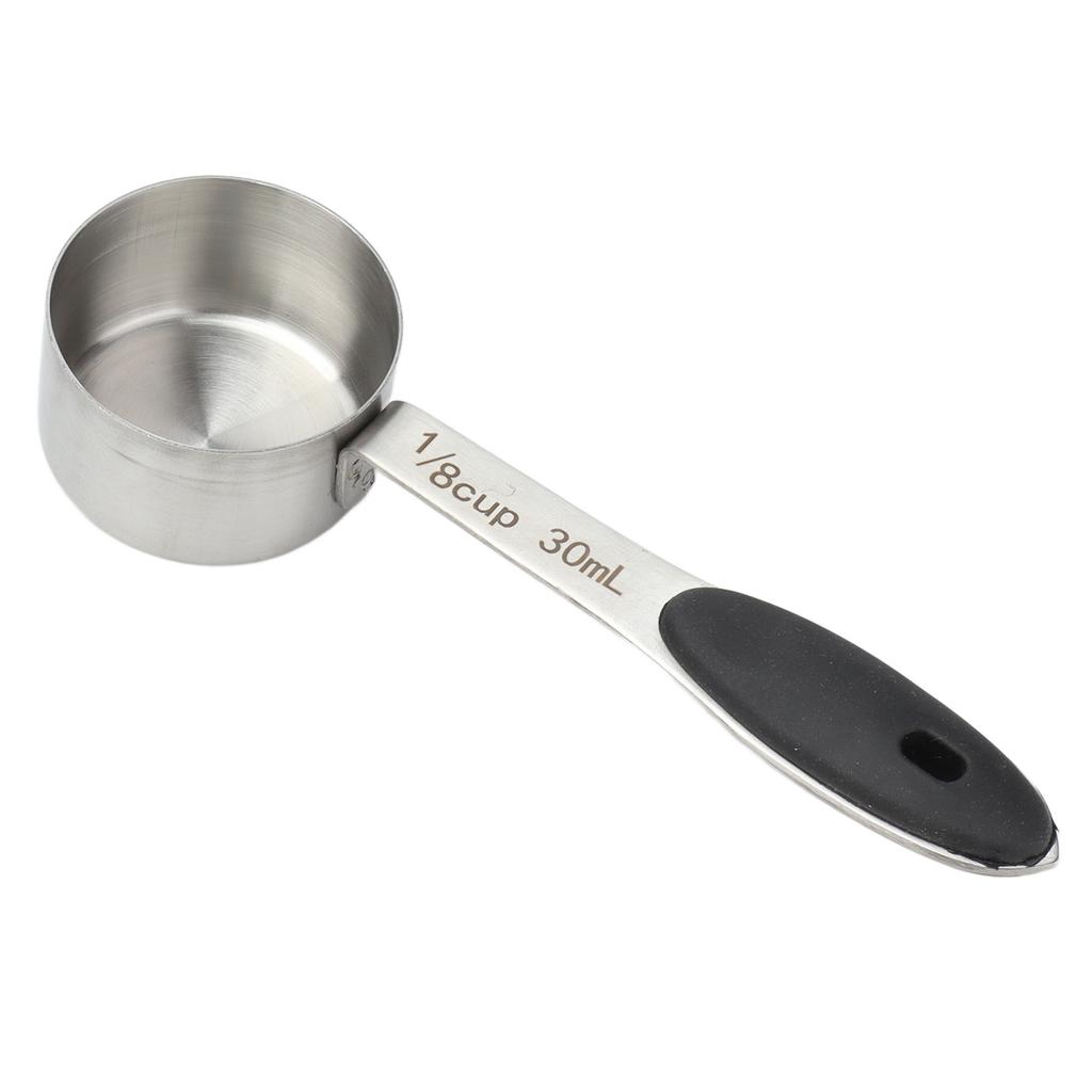 30ml Coffee Measuring Scoop 1 8 Cup Stainless Steel Tablespoon Large Capacity and Comfortable Hand Feeling for Kitchen