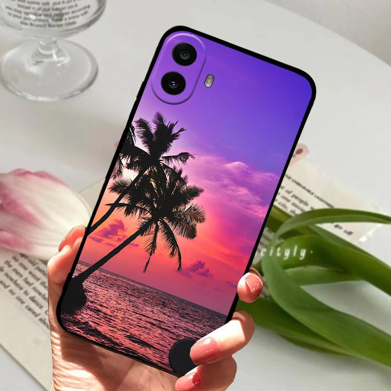 For Nothing CMF Phone 1 Case Shockproof Soft TPU Silicone Phone Cover For Nothing CMF Phone 1 Phone1 one Funda Capa Cute Cartoon