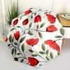 1pc Floral Pattern Automatic Open 8-Rib Windproof Umbrella, Travel & Commuting, Suitable for All Seasons