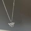 Big Heart Zircon Bracelet for Women Fashion Love Pendant Necklace Classic Wedding Jewelry Aesthetic Female Accessories Gifts