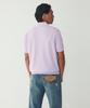 MAN ON THE BOON Textured Short Polo_Purple 4716113030