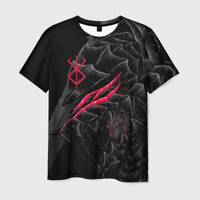 Anime Berserk Guts Printed T-shirts 3D Men/Women Stylish Harajuku Tee Shirt Casual Personality Short Sleeve Top Clothing