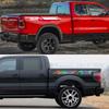 120x10cm Car Stickers Decals 4X4 Off Road Graphics Vinyl Decal Car Pickup Truck Side Sticker Auto Styling Decoration Accessories