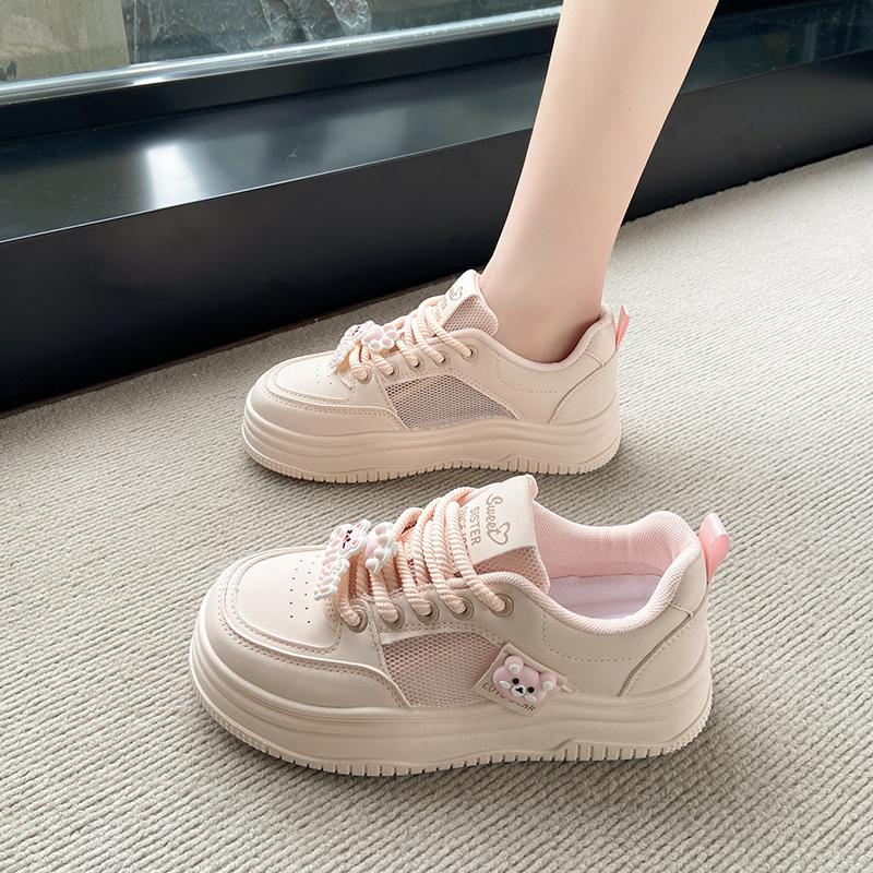 

Fashion CRLAYDK Women s Classic Mesh Fashion Sneakers Casual Tennis Breathable Skate Shoes Platform Walking Anti Slip Cute Trainers 40