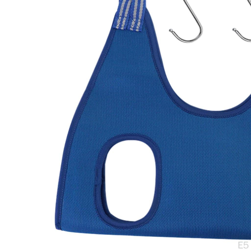 Breathable Dog Grooming Hammock Set, W/ Pliers files Restraint Bag ,Harness Helper Trimming