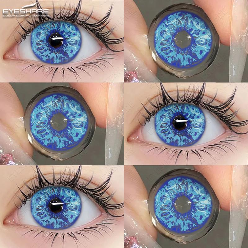 AMARA Cosplay Anime Eyes Lenses for Eyes Makeup Ccrazy Halloween Beauty Contact Lenses Eye Cosmetic Color Lens Eyes