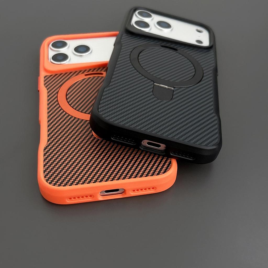 Armor Slim Magnetic Stand Case for iPhone 17 Pro Max - Full Coverage Drop Protection