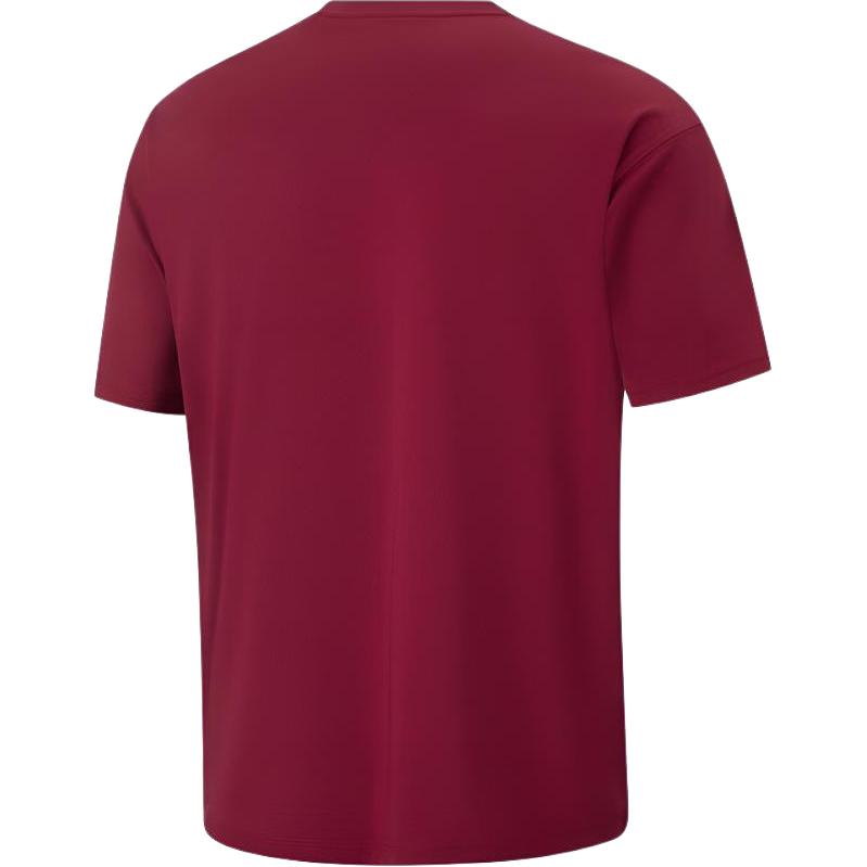 Li Ning Cba Elite Equipment Series Letter Round Neck Versatile Casual Short Sleeve T-Shirt Men Tops AHSVG77-2