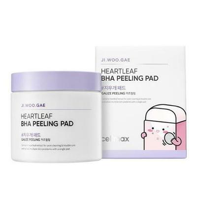 Jiwoogae Heartleaf BHA Peeling Pad 60 Stück