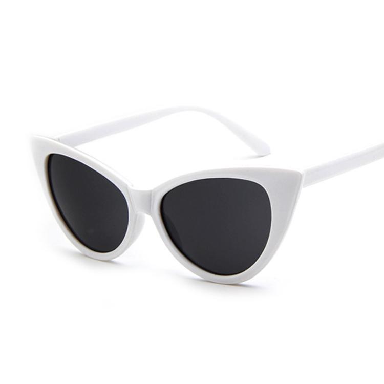 Vintage Cat Eye Sunglasses for Women Retro Designer Fashion Shades Black Cool Sexy Ladies Sunglasses Oculos De Sol