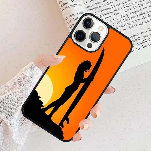 Surfing Art Surf Girl Phone Case Cover For iPhone 17 Air 15 16 11 13 14 Pro Max 12 Plus Max Fundas