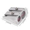 4/8/12pcs Manual Pencil Sharpener Metal DualHole Cosmetic Pencil Sharpener Anti-Break Lead Sharpener Homeschool Sharpeners