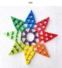 Rainbow Geometric Shape Blocks Puzzle for Early Learning