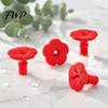 Durable Hummingbird Feeder Flowers 8Pcs Replacement Flowers, Bee-Proof Silicone Set Feeding Ports, Universal Outdoor Parts Replacements