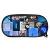 Cartoon Billie Pencil Case With Zipper Storage For Students And Office Use
