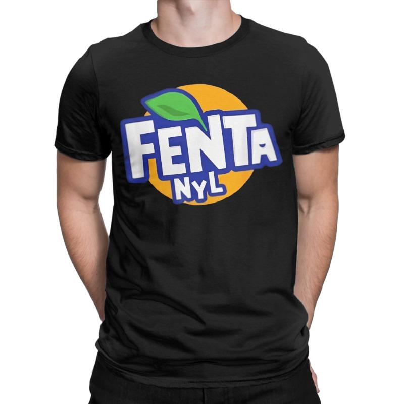 F-Fenta NYL Unisex T-Shirts Creative Short-Sleeve Round-Neck T-Shirts Pattern Printed Tops S