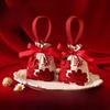 Blessing Words Chinese Wedding Candy Bag Drawstring 2026 Money Pocket Brocade Red Envelope  Wedding