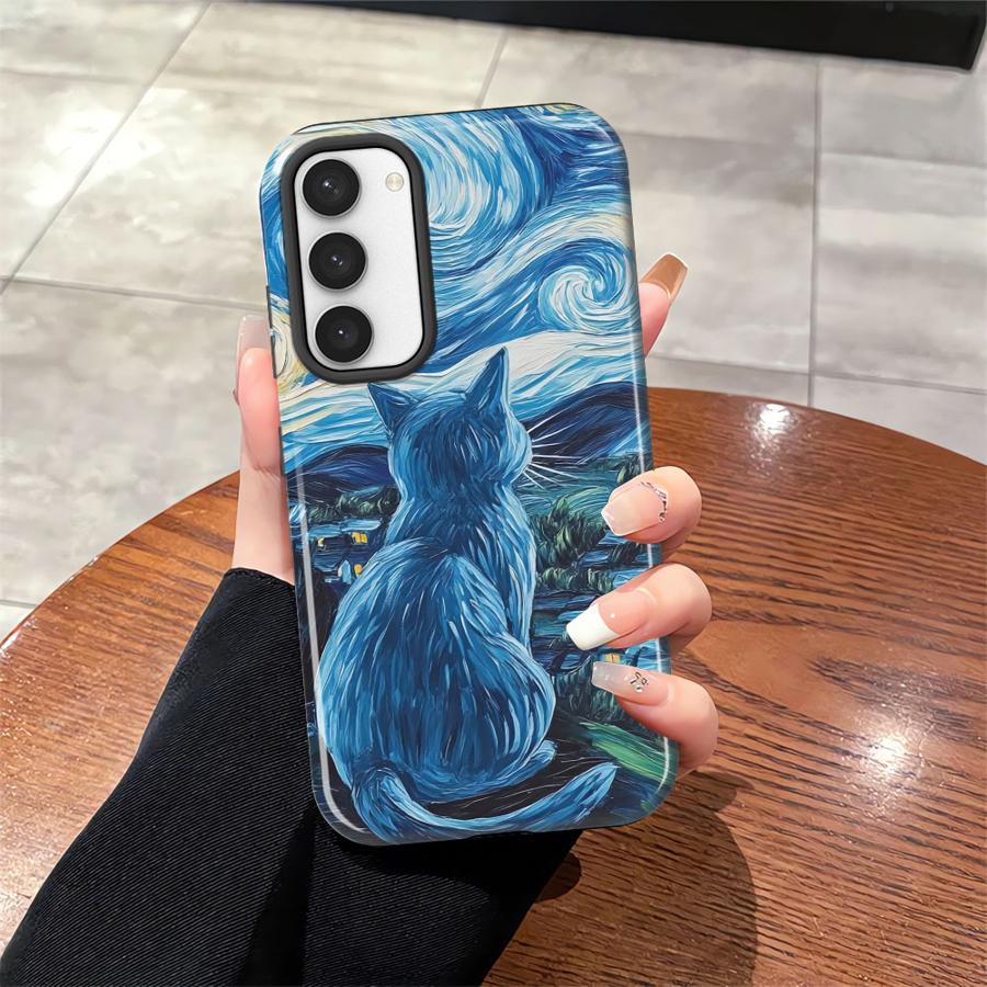 

Van Gogh Fashionable Art Cool Phone Case for Samsung Galaxy S25 S23Ultra A16 S25Ultra A26 S23 S24 Ultra A56 A36 S20 FE Soft Galaxy S23