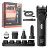 Waterproof electric shaver, household men's hair clipper, multi-functional electric nose hair trimmer set wholesale