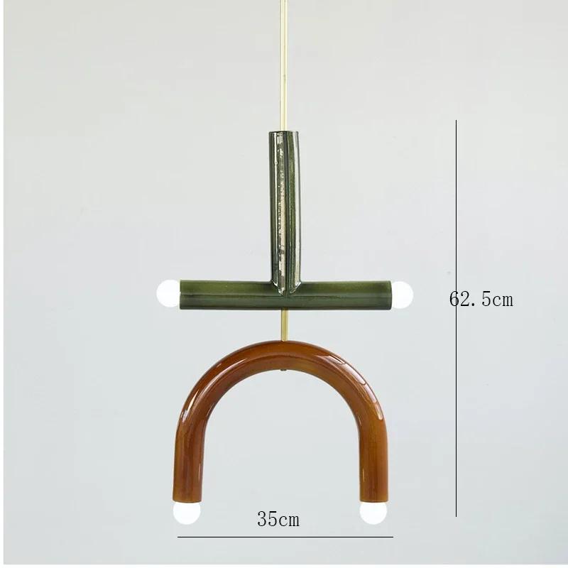 Chandelier Simple Art B&B Hotel Front Desk Studio Kindergarten Children's Contrast Color Restaurant Bar Counter Bedroom