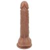 Simulated penis, artificial phallus toy, irregularly shaped soft flesh female sex accessory