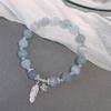 Luxusný elastický náramok Opal Sea Blue Treasure Moonlight Light